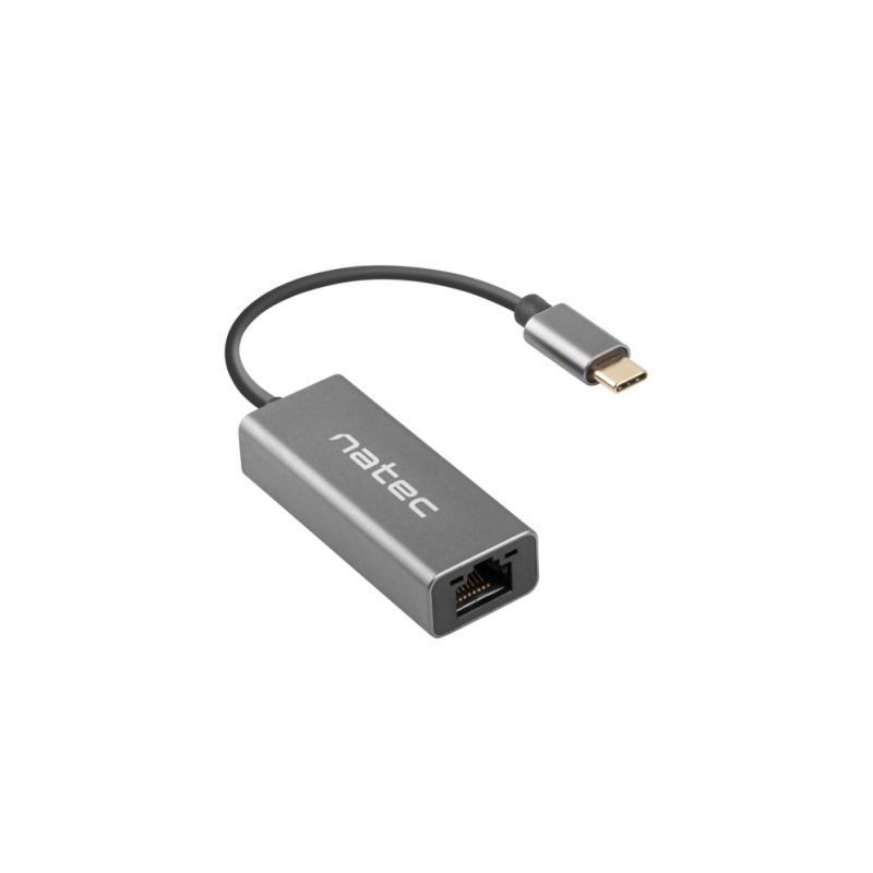 ADAPTADOR NATEC CRICKET USB C 31 A ETHERNET RJ45 1GB
