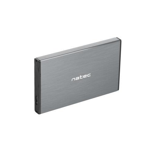 CAJA EXTERNA NATEC RHINO GO DISCO DURO 25 USB 30 SATA GRIS