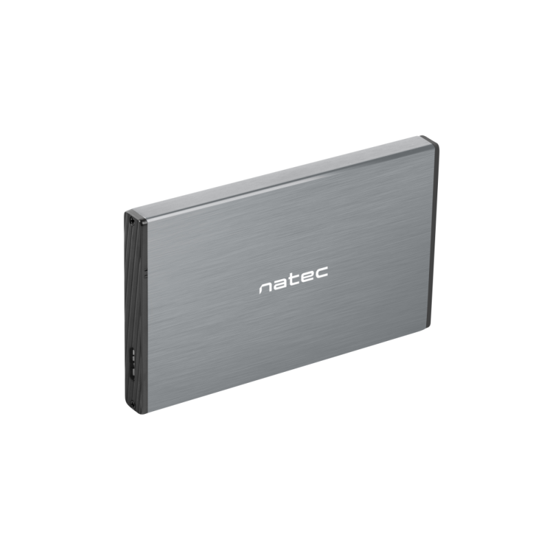 CAJA EXTERNA NATEC RHINO GO DISCO DURO 25 USB 30 SATA GRIS