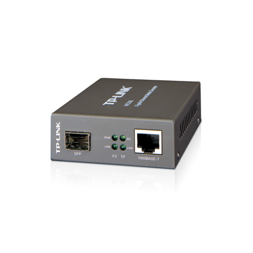 CONVERSOR MEDIOS TPLINK MC220L SFP RJ45 GIGA 05KM