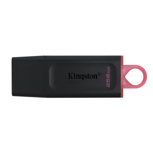 USB 32 KINGSTON 256 GB DATATRAVELER EXODIA NEGRO ROJO