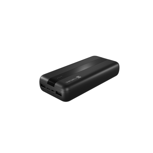 POWER BANK NATEC TREVI 20000 mAh 2xUSB 21A 1xUSB C NEGRO