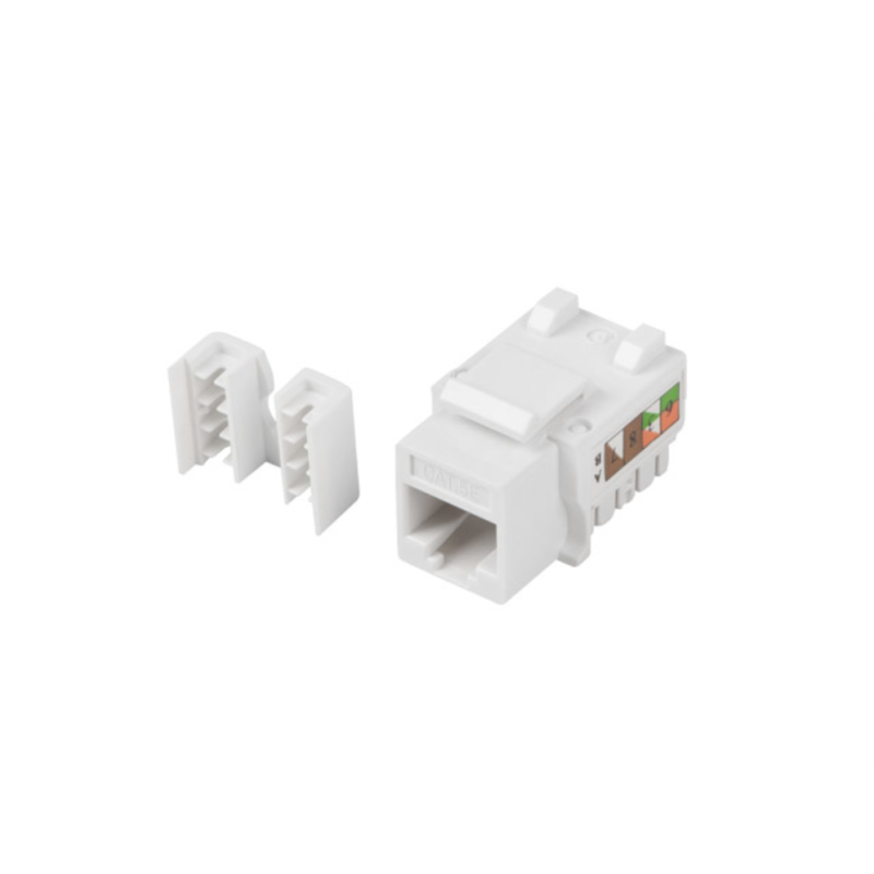 CONECTOR KEYSTONE LANBERG CAT5E UTP RJ45 90 GRADOS