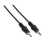 CABLE AUDIO AISENS ESTEREO JACK 35 M JACK 35 M NEGRO 15M