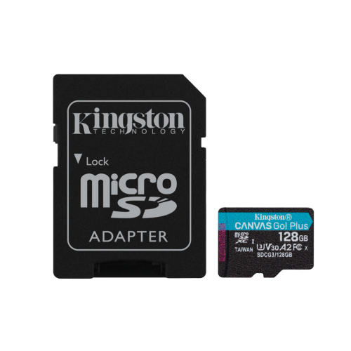MICRO SD KINGSTON XC 128GB GO PLUS