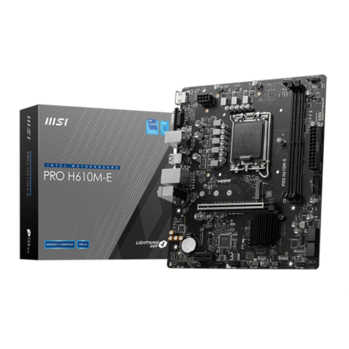 PLACA BASE MSI PRO H610M E 1700 MATX 2XDDR4