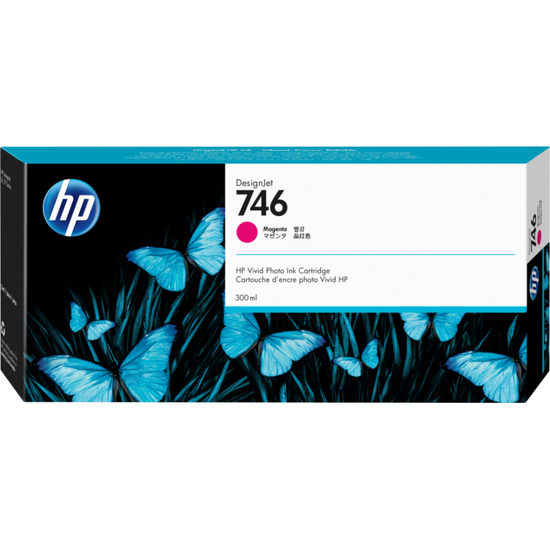 TINTA HP 746 MAGENTA