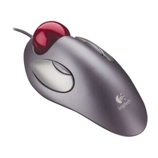 Logitech Trackman Marble - Seguibola - óptico - 2 botón/botones - cableado - para zurdos y diestros - USB