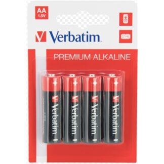 Verbatim - Pack 4 Pilas AA LR6 Alcalinas