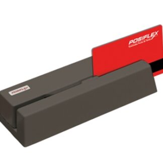 Lector de banda magnética Posiflex MR-2106UN - ISO 7811 pistas 1,2 y 3 - Lectura bidireccional - Carcasa metálica - Negro