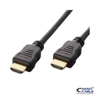 Nanocable - CABLE HDMI V1.4 de 1,8m (ALTA VELOCIDAD / HEC) conexión A/M-A/M