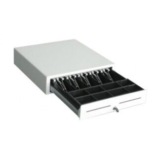 Cajón portamonedas HS-410 41X41cm Blanco 6 pin (conexión impresora)
