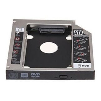 Nanocable - Adaptador de disco duro de 9,5MM para bahía de grabadora de portátil de 12,7MM