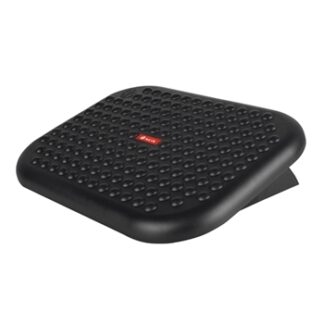 NGS FOOTREST - Reposapies ergonomico - 3 Niveles - Regulable algura - Antideslizante - Negro