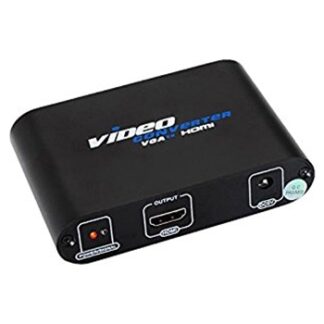 Nanocable - Adaptador SVGA/M+Audio a HDMI/H con alimentacion negro