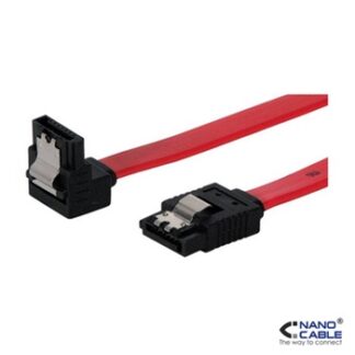 Nanocable - Cable datos SATA 50cm con anclajes