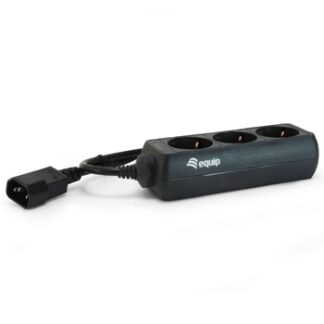 Equip - Regleta 3 tomas especial SAIS - conector IEC macho - 1.1M