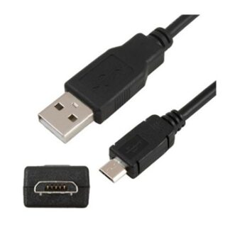 Equip - Cable USB 2.0 a MicroUSB - USB/A a USB/Micro/B - 1,8m - Negro
