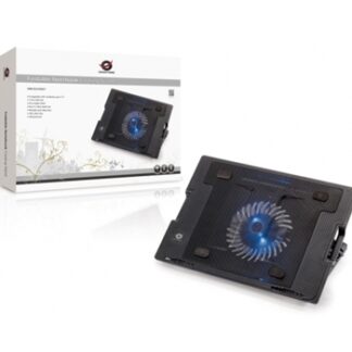 Conceptronic - Base refrigeradora para portatil hasta 17" - 1 Ventilador 14Cm - Funcion Atril