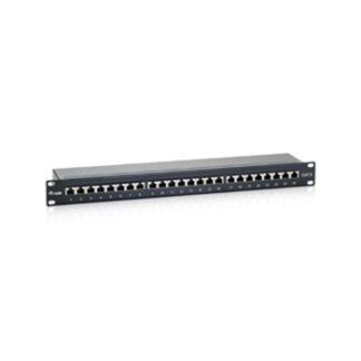 Equip - Patch Panel 24 Puertos Cat.6 - Apantallado - Color Gris Claro