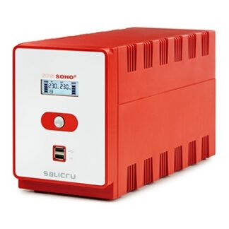 Salicru - SAI SPS SOHO+ IEC 650VA/360W In-Line - 2xUSB - LCD - NUEVA REVISIÓN