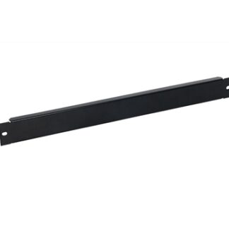 Panel ciego frontal 1U 19", Phasak negro