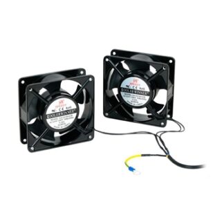 Pack 2 ventiladores para armario rack Phasak mural - 230V - 120x120x10mm