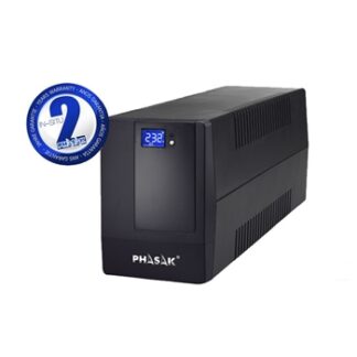 Phasak - SAI interactivo 1000VA/600W LCD Táctil