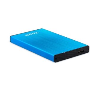 TooQ - Caja Externa TooQ TQE-2527BL - 2,5" - 9,5 mm - SATA USB 3.0/3.1 - GEN1 - Azul