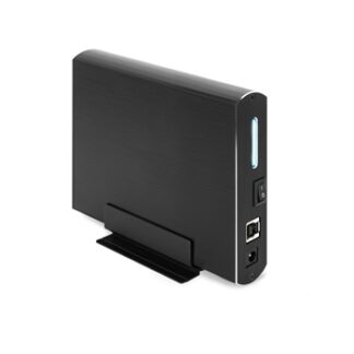 TooQ - Caja externa para discos duros 3.5” SATA USB 3.0/3.1 Gen 1 negra