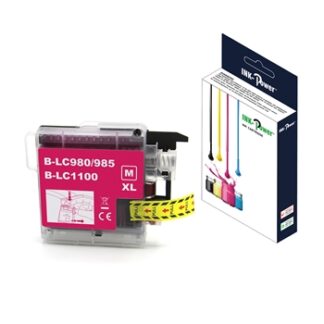 INK-POWER CARTUCHO COMP. BROTHER LC980XL/LC1100XL/LC985XL MAGENTA 18 ML
