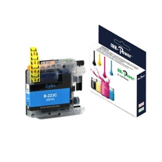 INK-POWER CARTUCHO COMP. BROTHER LC223C CYAN  9 ML