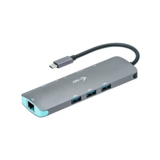I-Tec - Docking Station - Entrada USB-C - Metal Nano Docking Station 4K HDMI LAN + Power Delivery 100 W