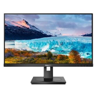 Philips - Monitor Desktop 272S1AE - 27" - IPS -  Full HD (1920 x 1080) - 4 ms - Regulable en Altura - Pivotante - VGA, HDMI, DVI, DisplayPort - Altavoces - Negro