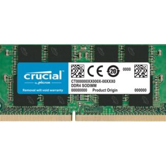 Crucial - DDR4 - 8GB - SO-DIMM de 260 espigas - 3200 Mhz / PC4-25600 - 1.2 V - sin memoria intermedia