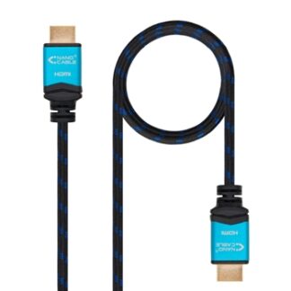 Nanocable Cable HDMI V2.0 4K@60GHz 18 Gbps A/M-A/M, negro, 2.0 m.