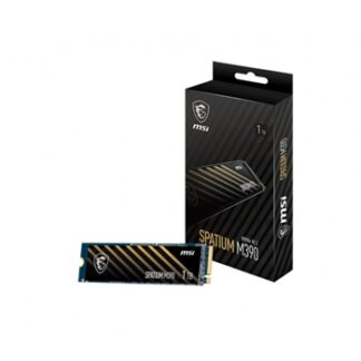 MSI Spatium M390 - 500 GB SSD NVMe M.2 - 3300 Mb/s lectura - 3000 Mb/s escritura