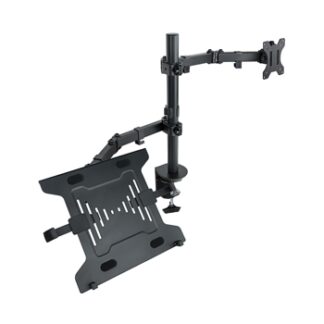 TooQ - Soporte de mesa para pantalla 13"-32" y portátil