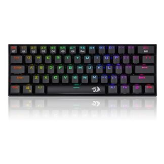 Redragon - DRACONIC Teclado Mecánico Gaming RGB Negro - Layout USA