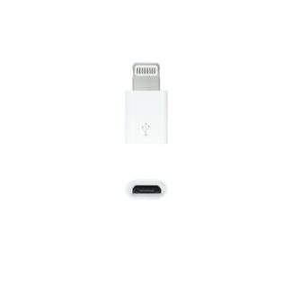Nanocable - Adaptador Lightning/M A Micro USB/H - Blanco