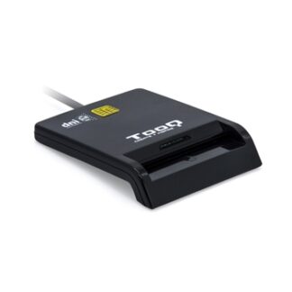 TooQ - Lector Tarjetas Intel. TQR-211B DNIE SIM USB-C - Negro