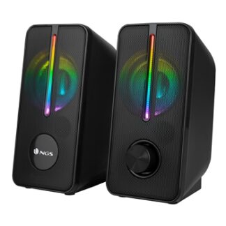 NGS - Altavoces 2.0 GSX-150 Gaming RGB - 12W - Alimentación por USB - Plug and Play