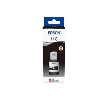 EPSON TINTA BOTE NEGRO ECOTANK ET-5850, ET-5800, ET-16650, ET-16600, ET-5880, ET-5170 - N 113