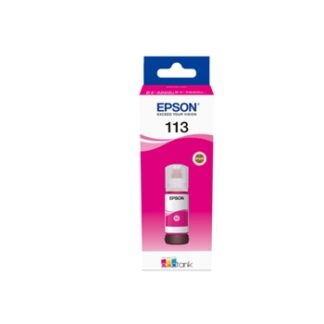 EPSON TINTA BOTE MAGENTA ECOTANK ET-5850, ET-5800, ET-16650, ET-16600, ET-5880, ET-5170 - N 113