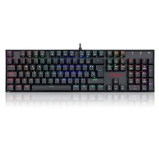 Redragon - MITRA Teclado Mecánico Gaming RGB Español Negro REACONDICIONADO