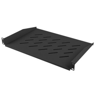 Bandeja Frontal 19" Fija 1u. 483x315mm - Negro