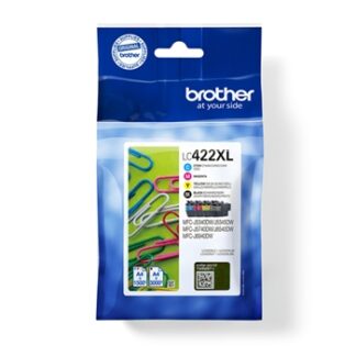 CARTUCHO BROTHER LC422XL MULTIPACK 4 3000-1500 PAG