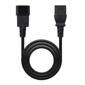 Cable alimentación CPU, C13/H-C14/M, negro, 3.0m