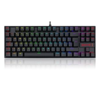 Redragon - KUMARA Teclado Mecánico Gaming Red Switch RGB Español Negro REACONDICIONADO