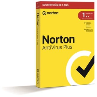 Norton Antivirus - 2GB almacenamiento - 1 usuario - 1 dispositivos - 12 meses - Firewall - Gestor contraseñas - Caja